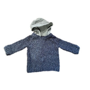 Gap Baby Gap toddler cotton blend sweater with hood 12-18 month
